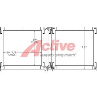 Caterpillar 420D Cooling Assembly for a Caterpillar 420D Backhoe