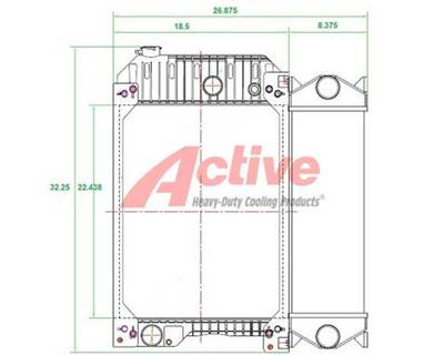 Caterpillar C4.4 Cooling Assembly