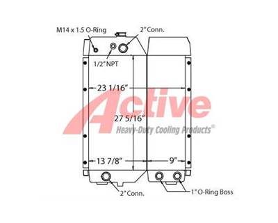 Caterpillar D5G Cooling Assembly for a Caterpillar D5G TRACTOR