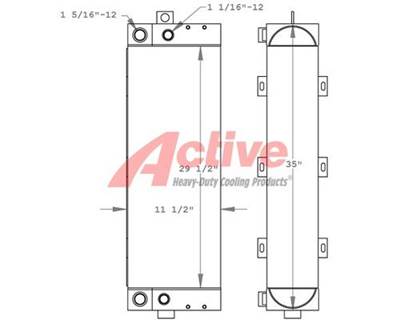 Caterpillar TL1055 Cooling Assembly