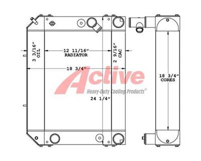 Doosan D335-S Cooling Assembly