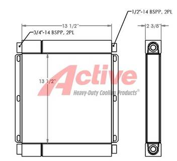 Gardner Denver Cooling Assembly