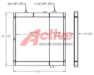 Gardner Denver Cooling Assembly