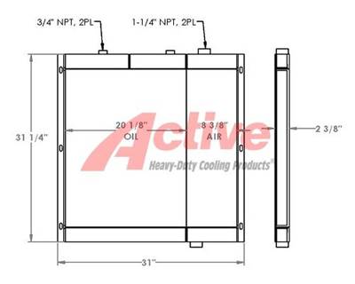 Gardner Denver Cooling Assembly