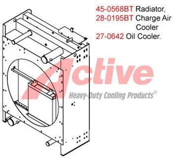 Gardner Denver Cooling Assembly for a Gardner Denver Compressor