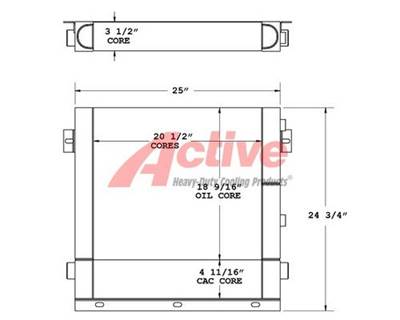 Gardner Denver Cooling Assembly for a Gardner Denver Compressor