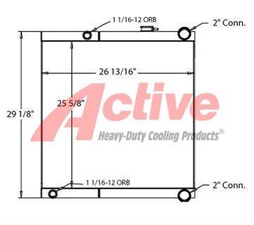 Gehl 7810 Cooling Assembly for a Gehl 7810 Skidsteer