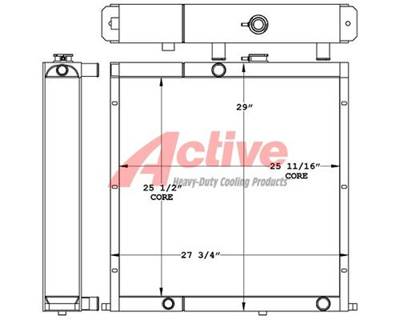 Gehl RT210 Cooling Assembly