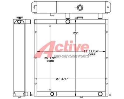 Gehl RT210 Cooling Assembly