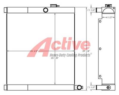 Gehl V330 Cooling Assembly
