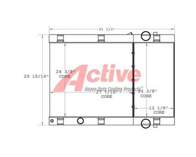 Grove RT880E Cooling Assembly