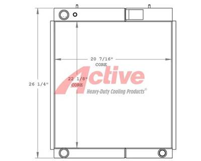 JCB 524-50 Cooling Assembly for a JCB 524-50 & 527-55 TELEHANDLER