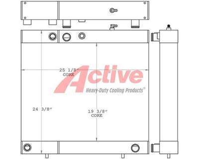 JCB TLT35 Cooling Assembly