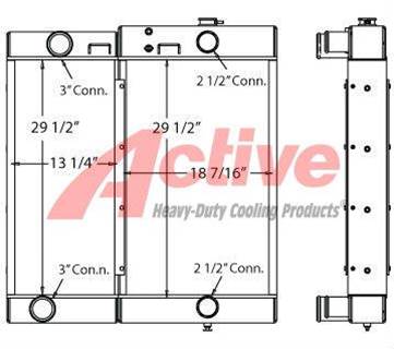 John Deere Cooling Assembly