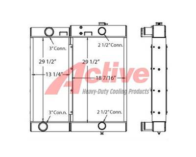 John Deere Cooling Assembly
