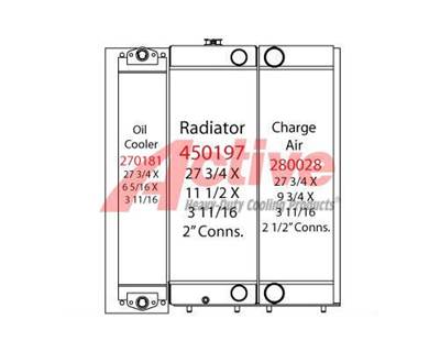 Komatsu WA150 Cooling Assembly