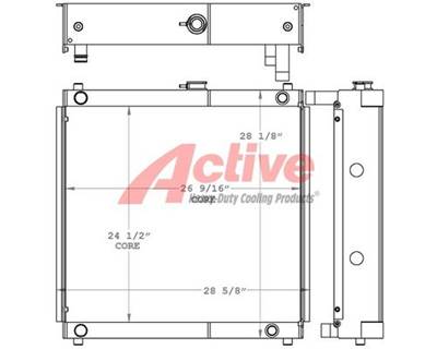 Kubota SVL75 Cooling Assembly