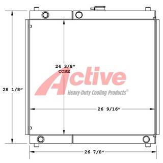 Kubota SVL90 Cooling Assembly