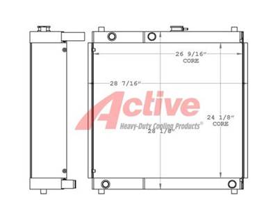 Kubota SVL95-2S Cooling Assembly