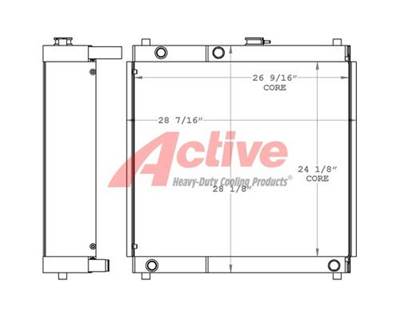 Kubota SVL95-2S Cooling Assembly
