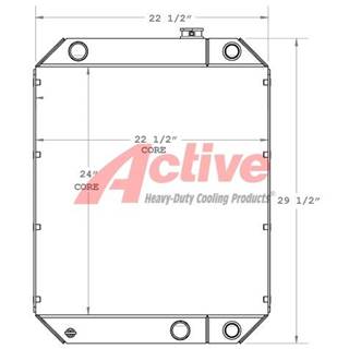 LeeBoy Cooling Assembly