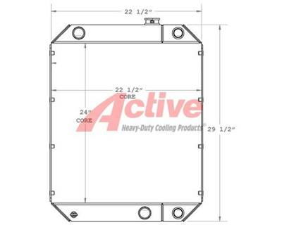LeeBoy Cooling Assembly
