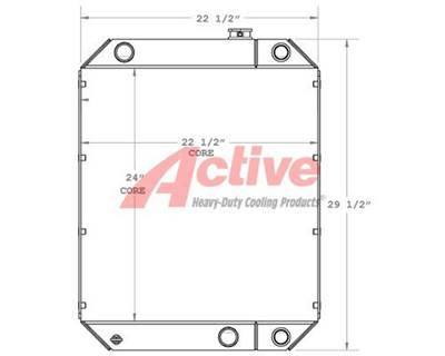 LeeBoy Cooling Assembly