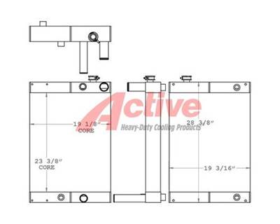 Liebherr Cooling Assembly for a Liebherr 244J