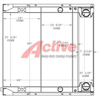 Liebherr 934C Cooling Assembly