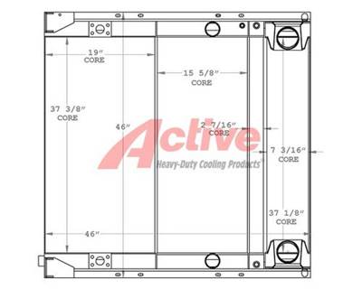 Liebherr 934C Cooling Assembly