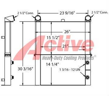 New Holland 8670 Cooling Assembly