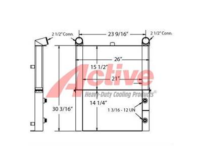 New Holland 8670 Cooling Assembly