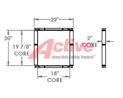 New Holland B75B Cooling Assembly