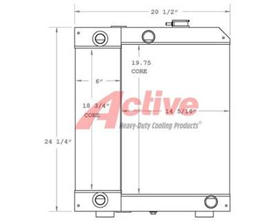New Holland LM5020 Cooling Assembly