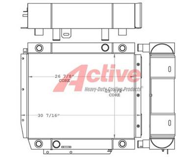 OMNIQUIP Cooling Assembly for a Omniquip Military All-Terrain Forklift
