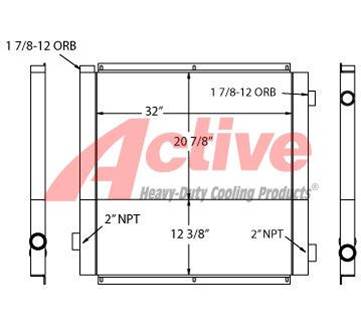 Quincy Cooling Assembly