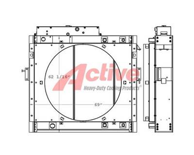 Schramm Cooling Assembly for a Schramm Drill Rig