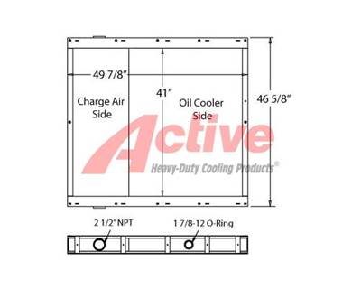 Sullair Cooling Assembly
