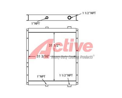 Sullair Cooling Assembly