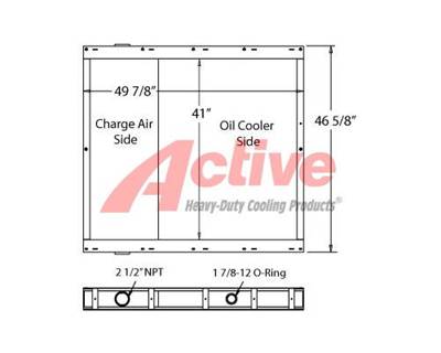 Sullair Cooling Assembly