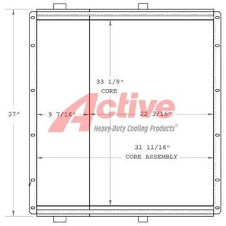 Sullair Cooling Assembly for a Sullair Compressor