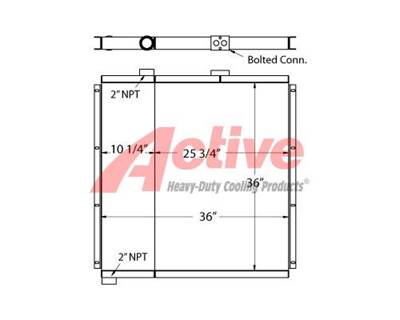 Sullivan-Palatek 100 HP Compressor Cooling Assembly
