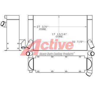 Sutphen Cooling Assembly for a Sutphen Pumper