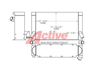 Sutphen Cooling Assembly for a Sutphen Pumper