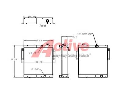 Takeuchi TB145 Cooling Assembly