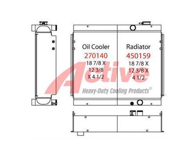 Takeuchi TB180 Cooling Assembly