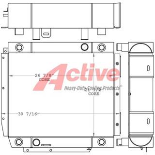 OMNIQUIP Cooling Assembly for a Omniquip Military All-Terrain Forklift