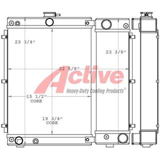 Kubota Cooling Assembly for a Kubota KEA12-7000 Series