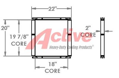 Case Cooling Assembly for a Case B75B