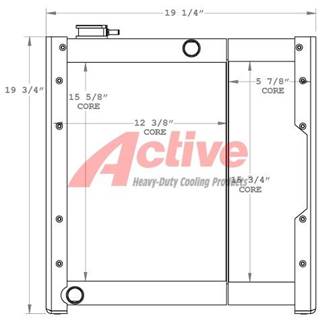 Vermeer S725TX Cooling Assembly